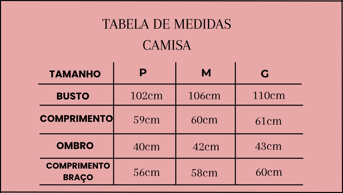 CAMISA PRETA